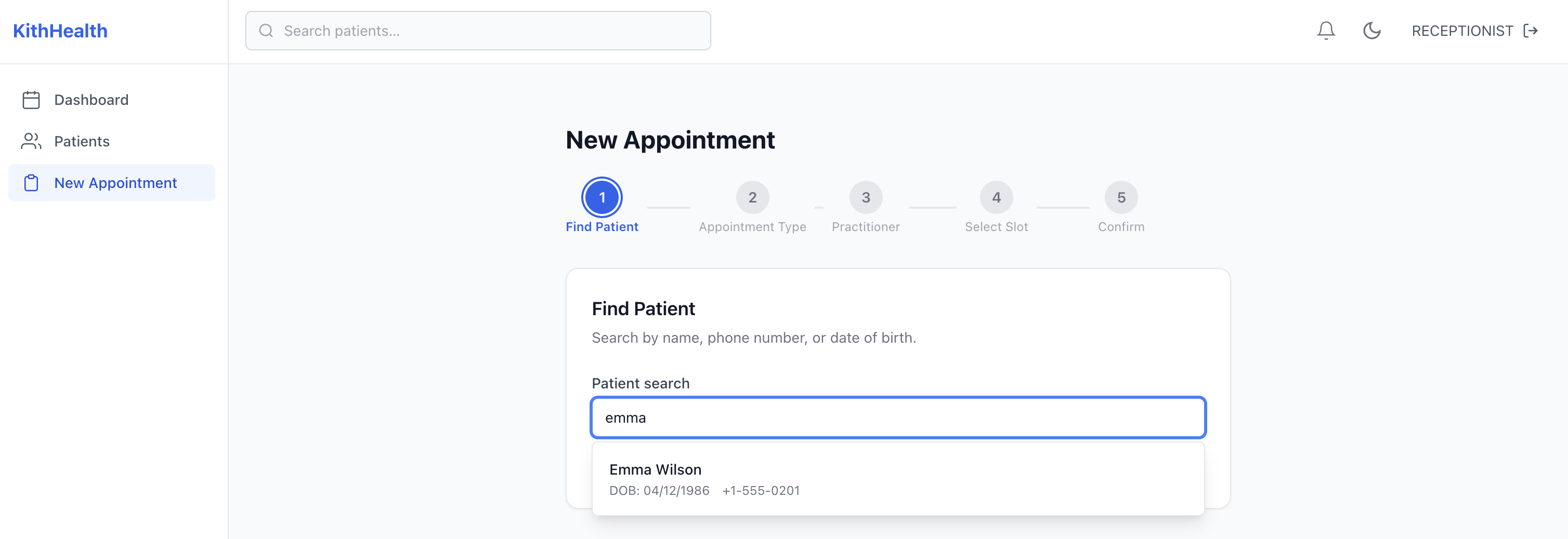 KithHealth practice analytics